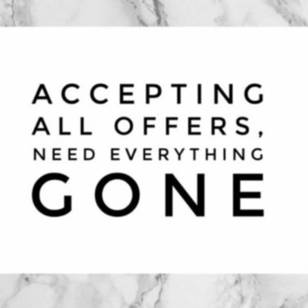 Accepting ALL Offers!! Moving soon!